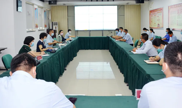 “战时”当先锋 “疫线”打头阵——qianyi千亿平台（中国）集团物业召开抗疫支援先锋队出征动员会